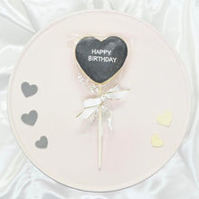 画像をギャラリービューアに読み込む, ハートプレートロリポップクッキー