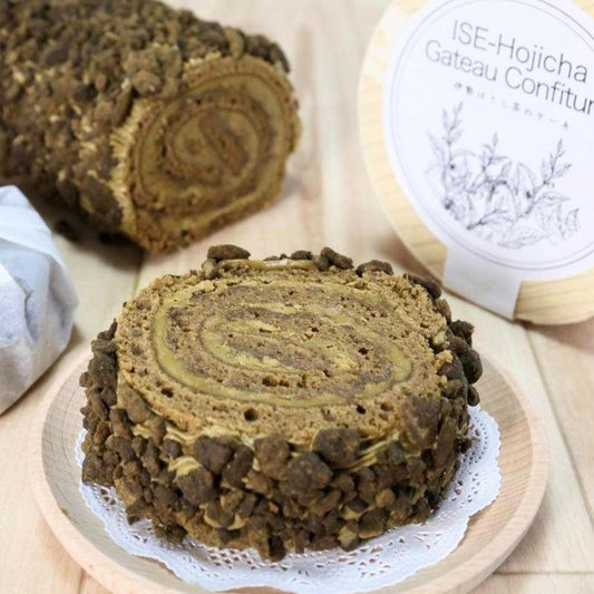 ほうじ茶ガトーコンフィチュール(カット・わっぱ入) | (有)日の出屋製菓