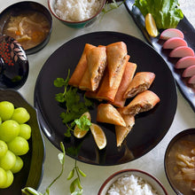 画像をギャラリービューアに読み込む, 【送料無料】冷凍春巻き はるまき家の「定番24本セット」(いつもの・生姜・カレー・五郎島金時)