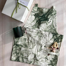 画像をギャラリービューアに読み込む, 【DELISH MALL限定】マーブルエプロン×耐熱グラスギフトセット