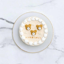 画像をギャラリービューアに読み込む, 3匹のこぐまセンイルケーキ