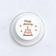 画像をギャラリービューアに読み込む, バースデーデザインセンイルケーキ