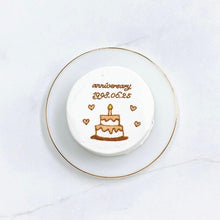 画像をギャラリービューアに読み込む, バースデーデザインセンイルケーキ