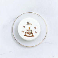 画像をギャラリービューアに読み込む, バースデーデザインセンイルケーキ