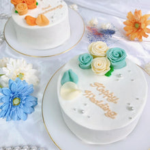 画像をギャラリービューアに読み込む, 選べる2色の薔薇ケーキ