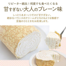 画像をギャラリービューアに読み込む, ミルクレープロール プレーン