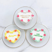 画像をギャラリービューアに読み込む, ハートゼリーケーキ