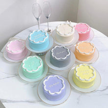 画像をギャラリービューアに読み込む, メッセージセンイルケーキ