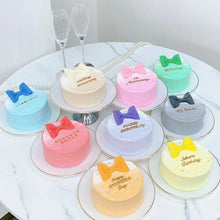 画像をギャラリービューアに読み込む, リボン付きセンイルケーキ