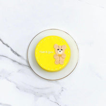 画像をギャラリービューアに読み込む, テディベアのセンイルケーキ