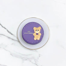 画像をギャラリービューアに読み込む, テディベアのセンイルケーキ