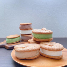 画像をギャラリービューアに読み込む, 『純白アイス』アイスサンドクッキー・アイスサンドダック