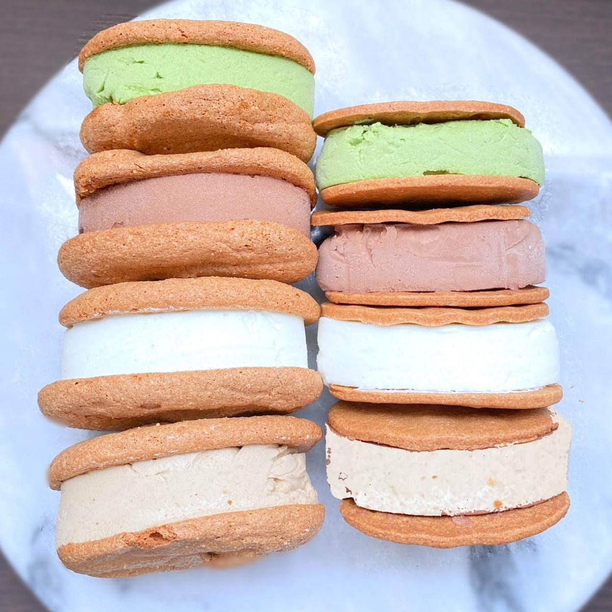 1日5個限定】『純白アイス』アイスサンドクッキー・アイスサンドダック 