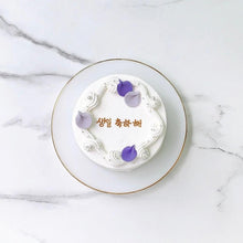 画像をギャラリービューアに読み込む, フラワーシャワーセンイルケーキ