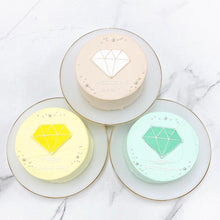 画像をギャラリービューアに読み込む, ダイヤデザインセンイルケーキ