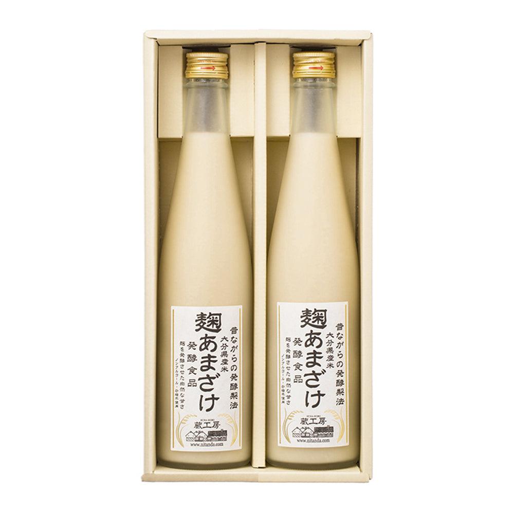 ギフト化粧箱入】麹あまざけ 500ml(2本/3本) | 蔵工房 二反田醤油店