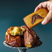 画像をギャラリービューアに読み込む, とみつ金時芋&沖縄産紅芋の焼き芋フィナンシェ 4個セット