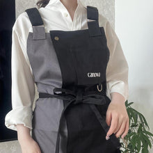 画像をギャラリービューアに読み込む, バイカラーエプロン