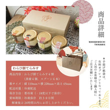 画像をギャラリービューアに読み込む, わらび餅てらみすギフト