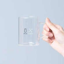 画像をギャラリービューアに読み込む, 珈琲牛乳のグラスD(耐熱グラス)