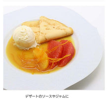 画像をギャラリービューアに読み込む, デザートのソースやジャムに