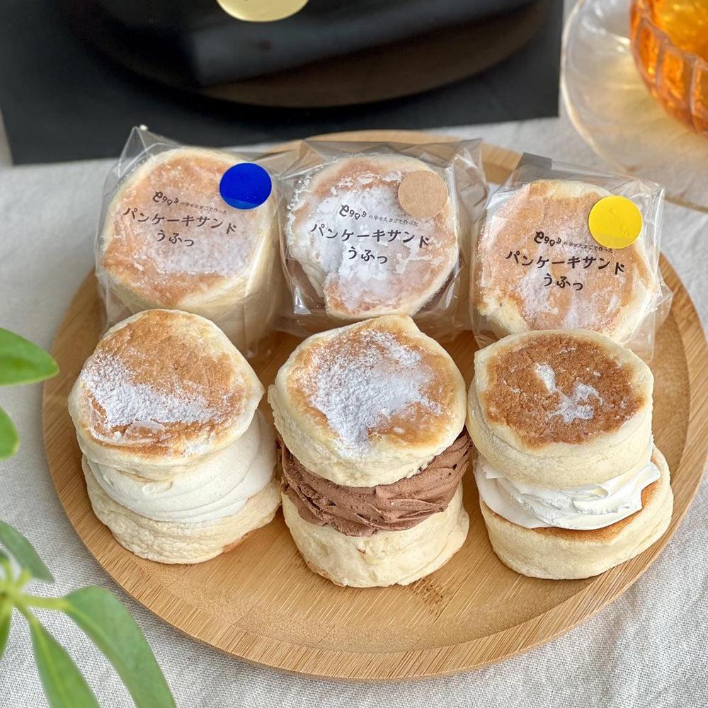 パンケーキサンド“うふっ“6個入り | eggg