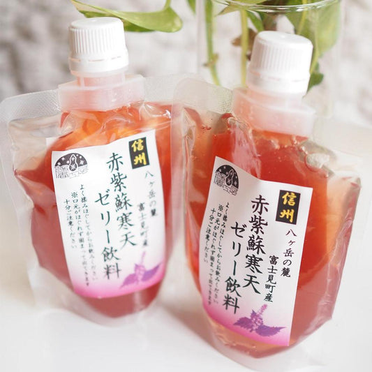 赤紫蘇寒天ゼリー飲料150㎖(5個入 or 10個入)