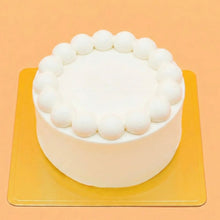 画像をギャラリービューアに読み込む, 【送料無料】すっぴんケーキ ジェノワーズデコレーション ※フルーツトッピングなし 5号サイズ【冷凍便】