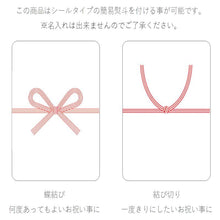 画像をギャラリービューアに読み込む, 熨斗