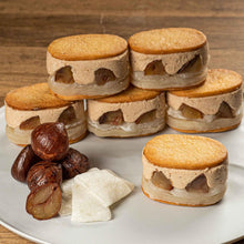 画像をギャラリービューアに読み込む, 羽二重モンブランバターチーズサンド