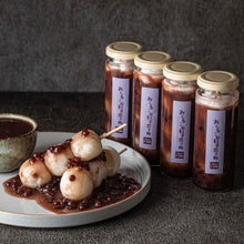 画像をギャラリービューアに読み込む, おしるこ紅芋餡団子瓶