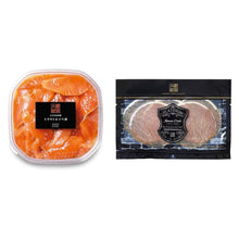画像をギャラリービューアに読み込む, トラウトサーモンルイベ漬&生ハム