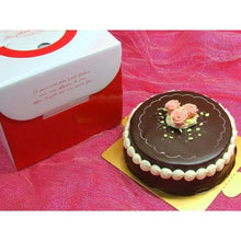 画像をギャラリービューアに読み込む, チョコレートバタークリームケーキ