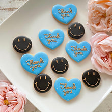 画像をギャラリービューアに読み込む, ハート+にこちゃんアイシングクッキー