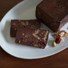 画像をギャラリービューアに読み込む, 純米大吟醸酒粕の濃厚テリーヌショコラ(ナッツ&フルーツ)チョコレートケーキ