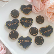 画像をギャラリービューアに読み込む, ハート+にこちゃんアイシングクッキー