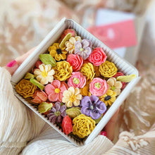 画像をギャラリービューアに読み込む, お花畑あんクッキー缶