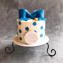 画像をギャラリービューアに読み込む, リボンとドットのケーキ