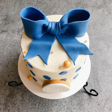 画像をギャラリービューアに読み込む, リボンとドットのケーキ