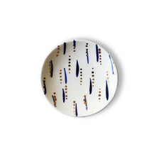 画像をギャラリービューアに読み込む, 金群青 豆皿