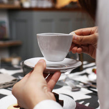 画像をギャラリービューアに読み込む, Mulet デミカップ&ソーサー