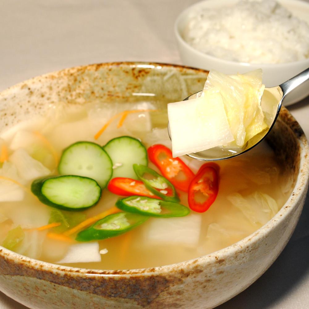 期間限定】水キムチ 500g | キムチ・韓国餅の中山商店