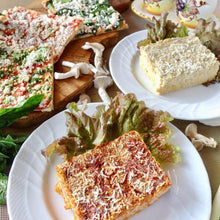 画像をギャラリービューアに読み込む, ピザとラザニア