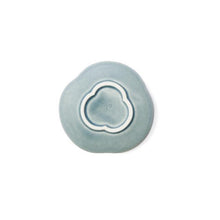 画像をギャラリービューアに読み込む, Teshio 三つ雲豆皿(青色)