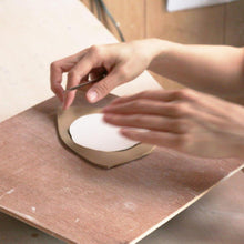 画像をギャラリービューアに読み込む, Teshio 三つ雲豆皿(青色)