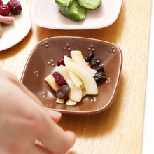 画像をギャラリービューアに読み込む, Teshio 星かげ豆皿 マット(ブラウン)