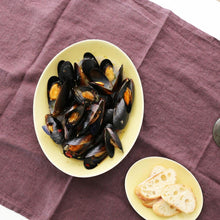 画像をギャラリービューアに読み込む, Vag ペアパスタプレート 2個セット(イエロー・グリーン)