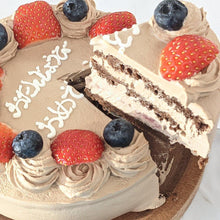 画像をギャラリービューアに読み込む, チョコレートケーキ