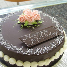 画像をギャラリービューアに読み込む, チョコレートバタークリームケーキ