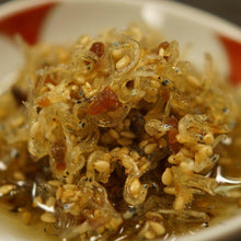 画像をギャラリービューアに読み込む, 【愛媛県発】砥部焼くらわんか茶碗(青)・じゃこのオイル漬けセット | ISフーズ